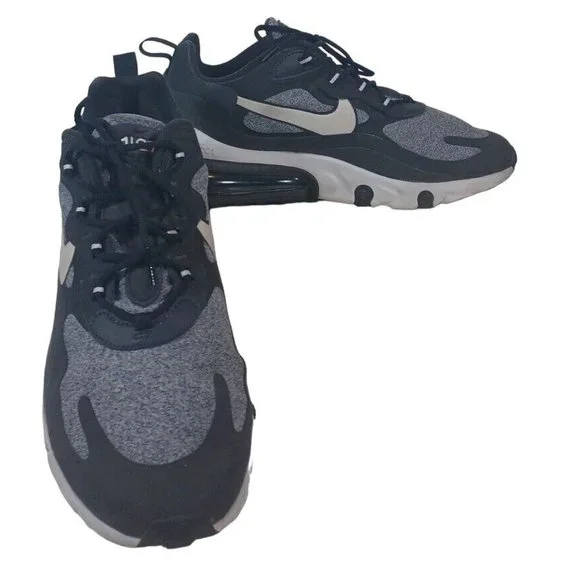 Exc Nike Air Max 270 React Op Art 2019 Size 11 Rare Authentic Black Grey Trainer - Picture 5 of 15
